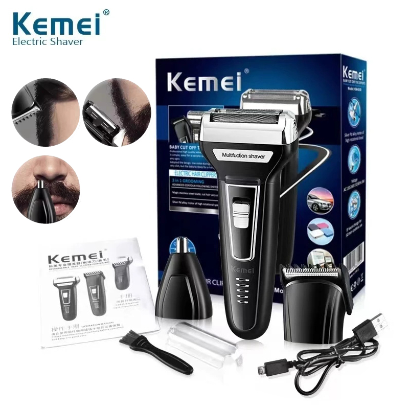 Men'S Grooming Boxes - Kemei กันน้ําอเนกประสงค์ 3 In 1 Grooming