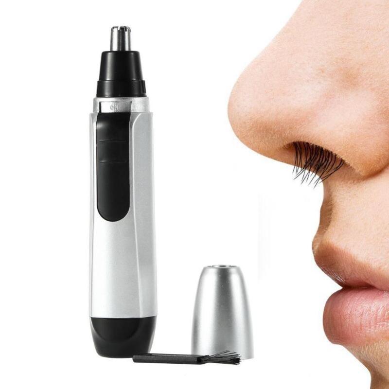 Grooming Men'S Eyebrows - เครื่องตัดขนจมูกและหูแบบกันน้ำ เครื่องตัดขนไฟฟ้าขนาดเล็กสำหรับผู้ชายและผู้หญิง ใช้ตกแต่งขนคิ้ว ขนข้างแก้ม และขนบนใบหน้า เครื่องมือโกนขนแบบพกพา