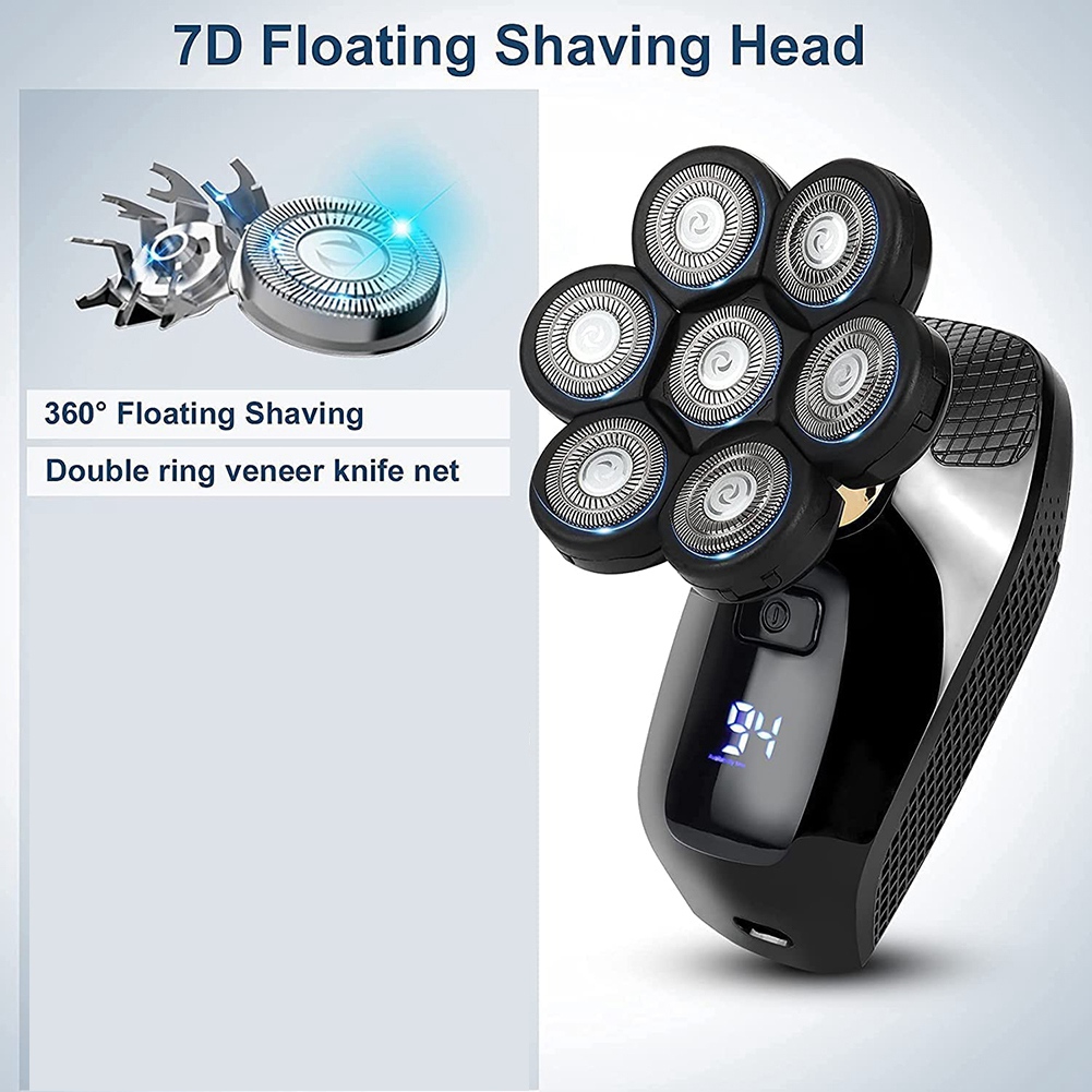 Men'S Grooming Razor Kit - [ใหม่!N92R】 7D มีดโกนหนวดไฟฟ้าสำหรับผู้ชาย, เครื่องโกนหนวด 5 ใน