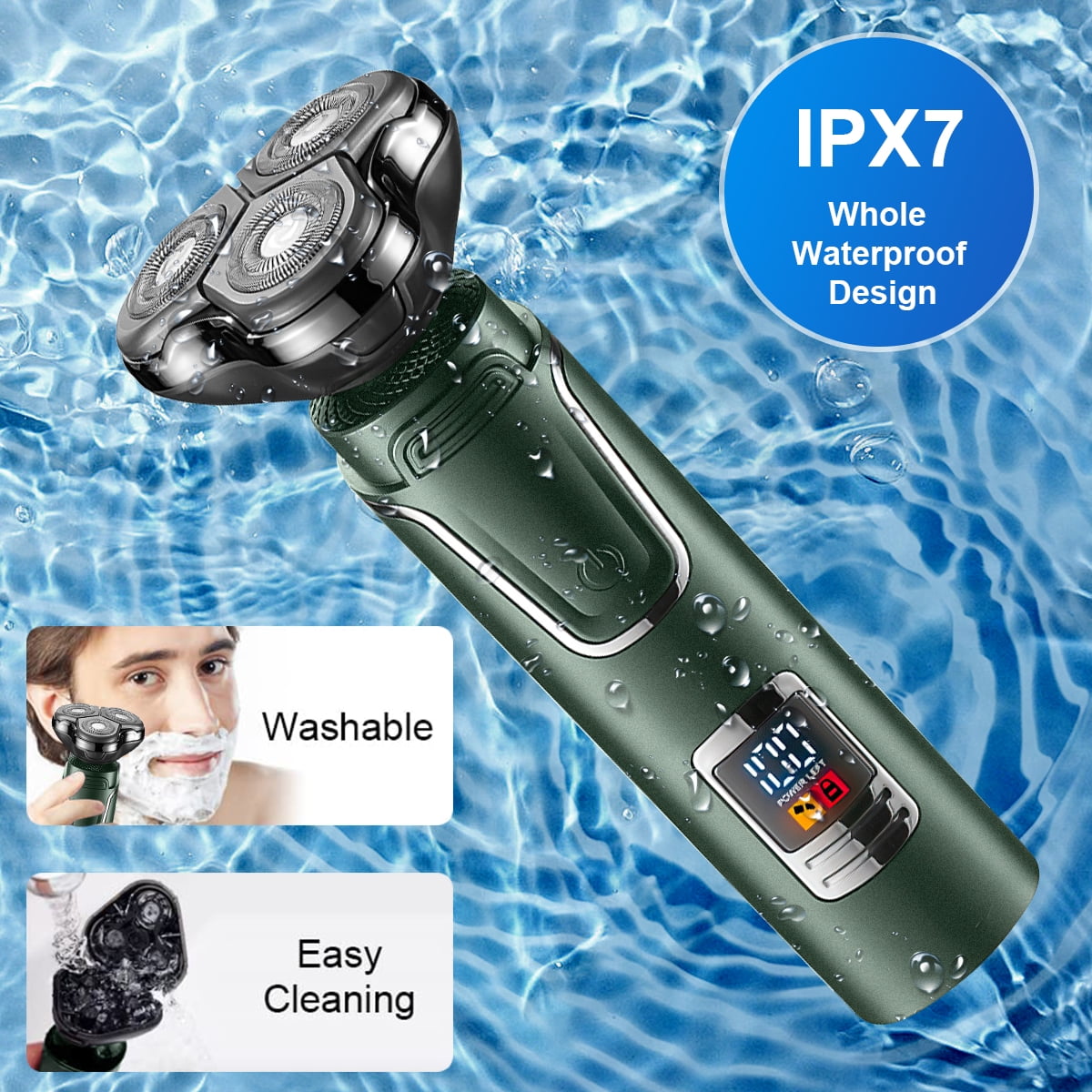 3 IN 1 มีดโกนหนวดไฟฟ้าสําหรับผ - Men'S Grooming Razor Kit บทวิจารณ์และราคา