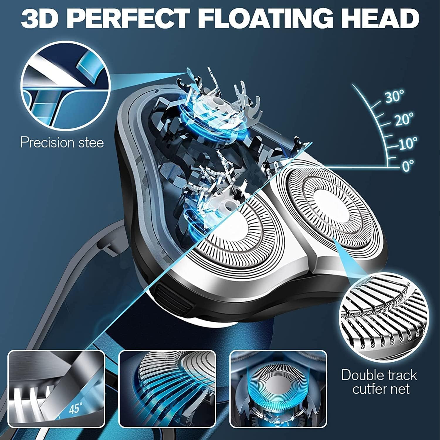 3 IN 1 มีดโกนหนวดไฟฟ้าสําหรับผ - Men'S Grooming Razor Kit บทวิจารณ์และราคา