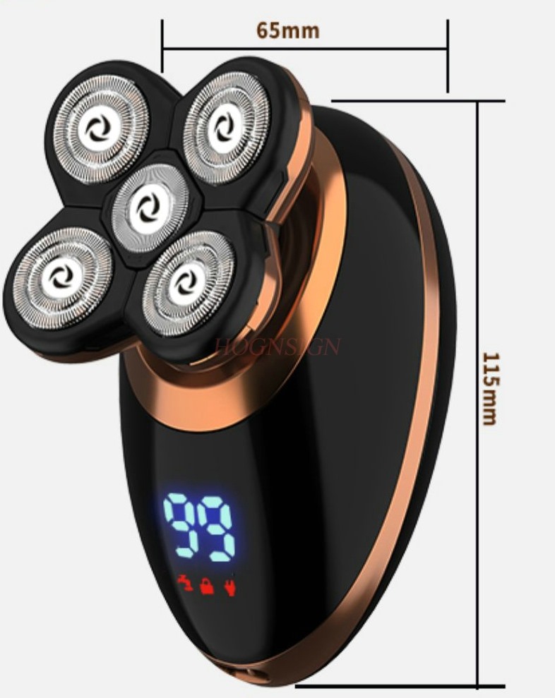 IPX7 กันน้ําเครื่องโกนหนวดไฟฟ้ - Men'S Grooming Razor Kit บทวิจารณ์และราคา