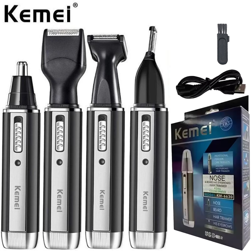 เครื่องตัดขนจมูก Kemei-6630 สำ - Grooming Men'S Eyebrows บทวิจารณ์และราคา