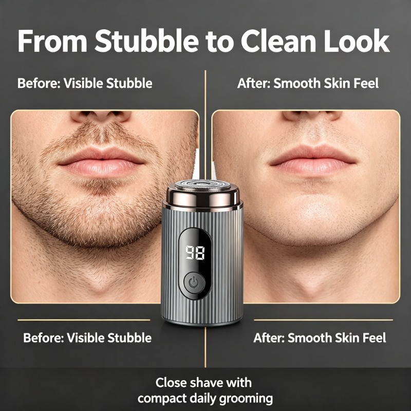เครื่องโกนหนวดไฟฟ้าขนาดเล็ก 20 - Men'S Grooming Razor Kit บทวิจารณ์และราคา