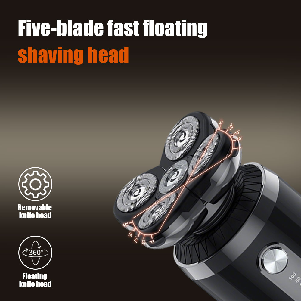 เครื่องโกนหนวดไฟฟ้า 5-in-1 5 ห - Men'S Grooming Razor Kit บทวิจารณ์และราคา