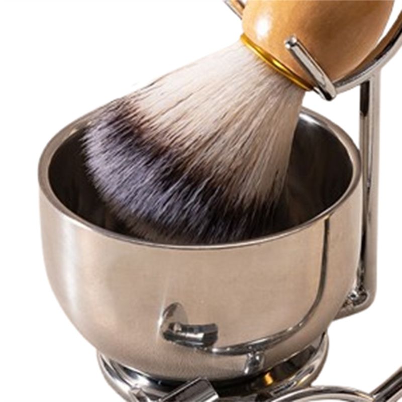 ที่วางแปรงโกนหนวด ABKS-สแตนเลส - Shaving Bowl Soap บทวิจารณ์และราคา