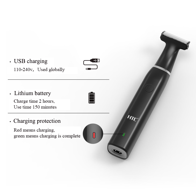 HTC ผู้ชายไฟฟ้าขาหนีบผม Trimme - Grooming Men'S Eyebrows บทวิจารณ์และราคา