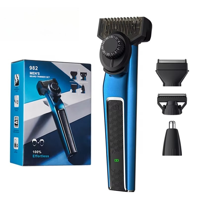 ชุดเครื่องโกนหนวดเครา 982 สำหร - Grooming Men'S Eyebrows บทวิจารณ์และราคา