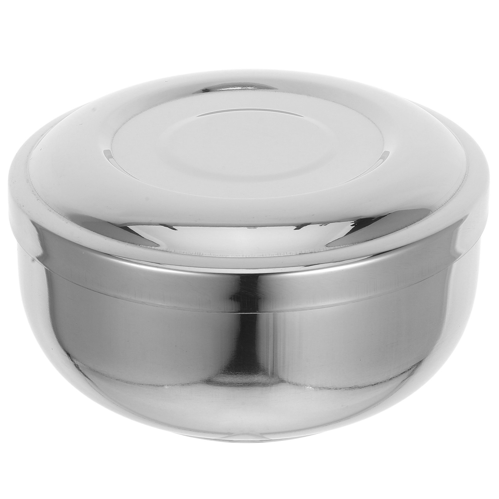 ชามโกนหนวดสแตนเลสพร้อมฝาปิด ภา - Shaving Bowl Soap บทวิจารณ์และราคา