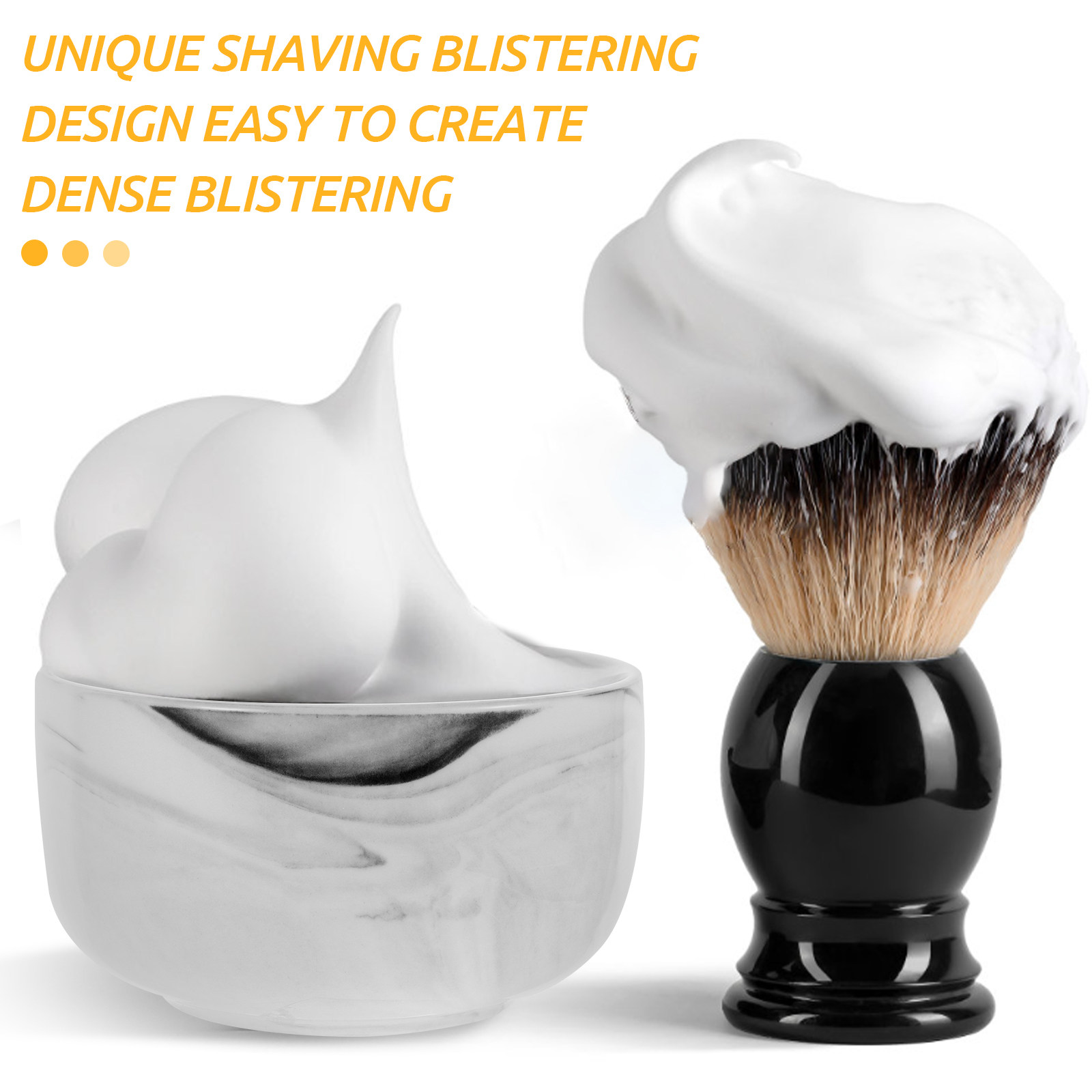 ชามโกนหนวดลายหินอ่อนสำหรับผู้ช - Shaving Bowl Soap บทวิจารณ์และราคา