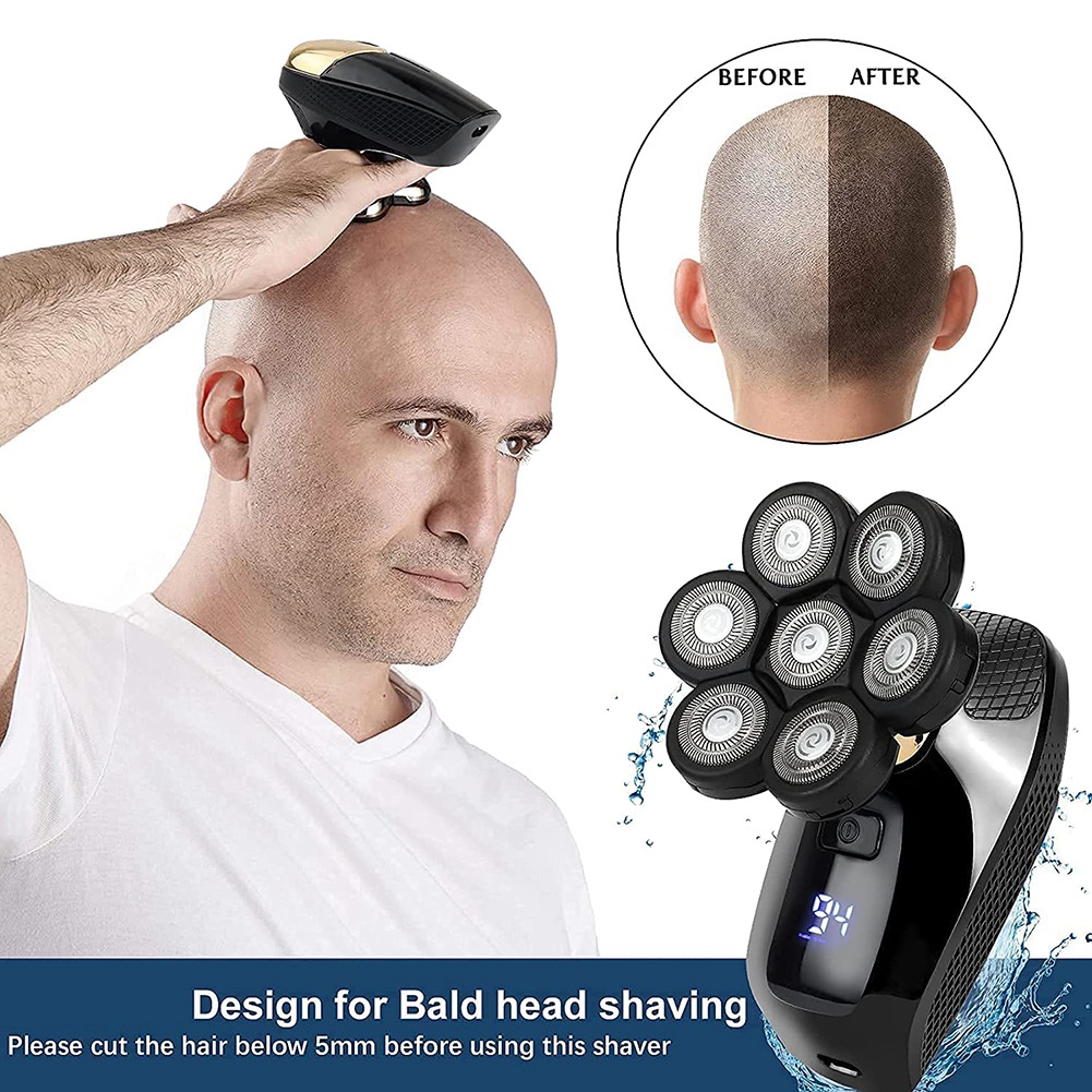 A60T เครื่องโกนหนวดไฟฟ้า 7D สำ - Men'S Grooming Razor Kit บทวิจารณ์และราคา