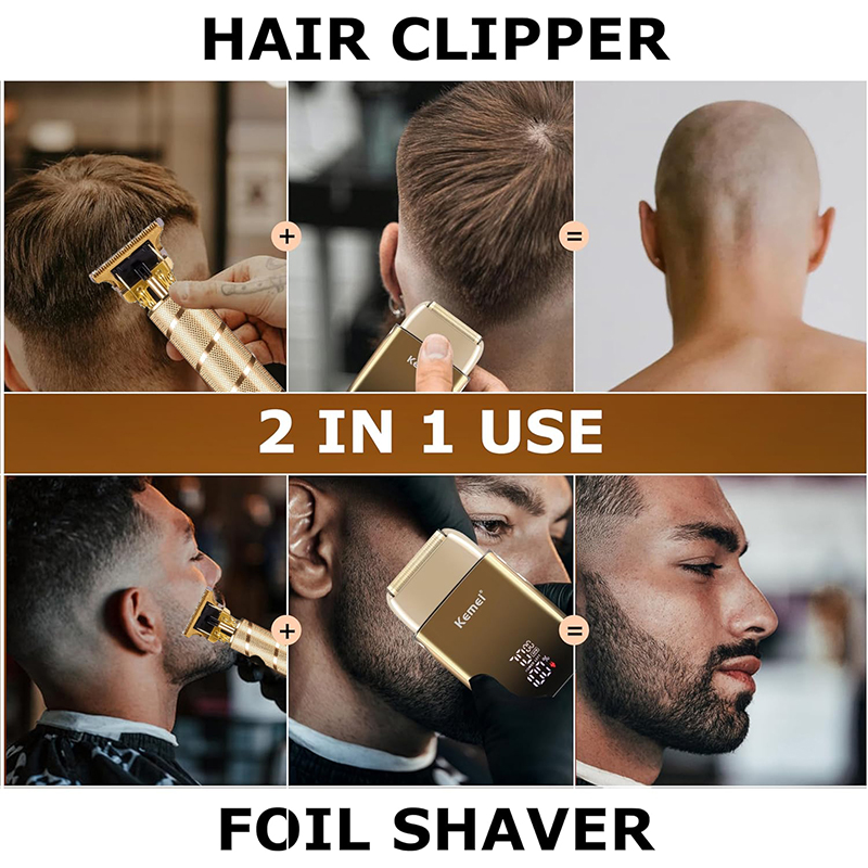 เครื่องตัดผม Kemei KM-TX10 T9  - Men'S Grooming Razor Kit บทวิจารณ์และราคา
