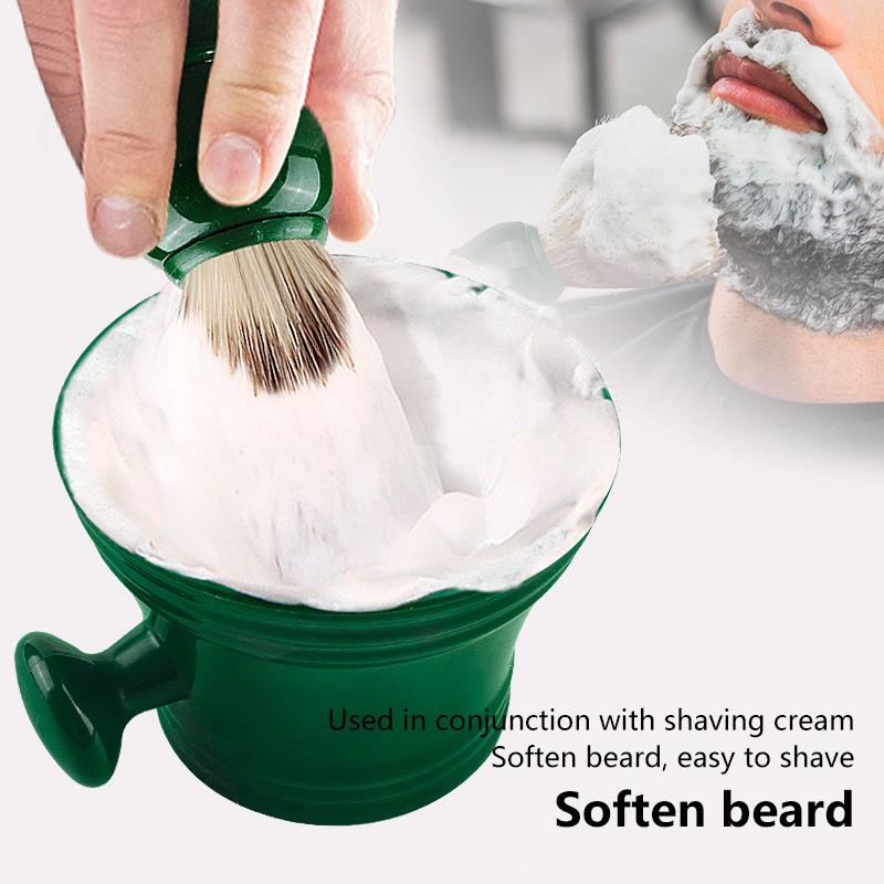 ชามแปรงโกนหนวดพลาสติกสำหรับผู้ - Shaving Bowl Soap บทวิจารณ์และราคา