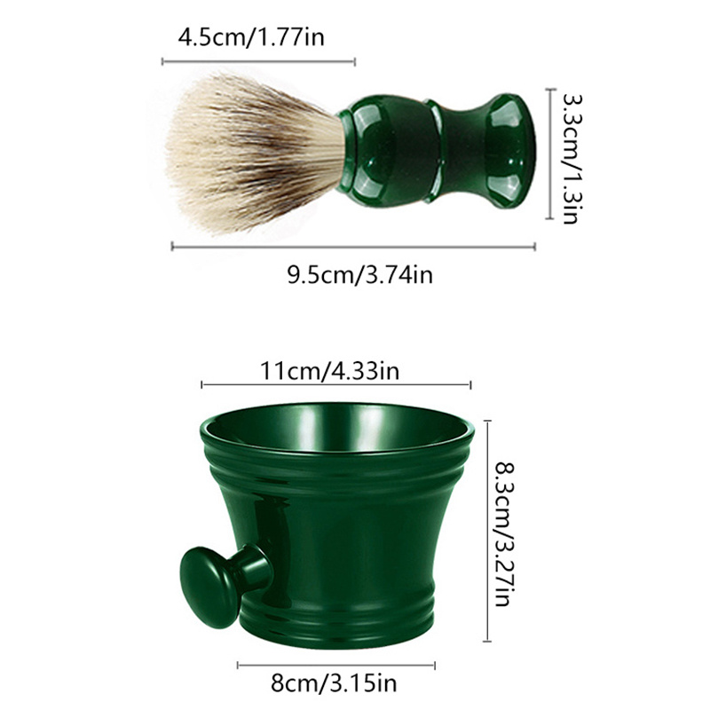 ชามแปรงโกนหนวดพลาสติกสำหรับผู้ - Shaving Bowl Soap บทวิจารณ์และราคา
